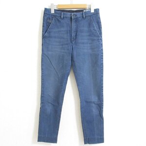 美品 DIESEL ディーゼル SLIM-CHINO スリムチノ ストレッチ デニムパンツ ジョグジーンズ 27 インディゴ ◆