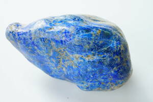 希少!昔の在庫なので上質品!藍色が綺麗な上質アフガニスタン産ラピスラズリ（ラピス）特大原石/1020ct
