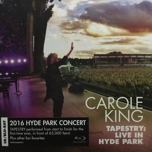 新品即決★Carole King(キャロル・キング)/Tapestry Live In Hyde Park(つづれおり ライヴ アット ハイド パーク 生産限定盤 CD+Blu-Ray