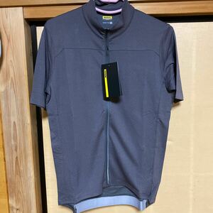 【新品】Essential Merino Jersey MAVIC 半袖ジャージ　L magnet グレー