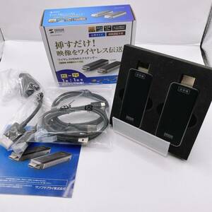 サンワサプライ　ワイヤレスHDMIエクステンダー　VGA-EXWHD10