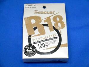 新品・未開封品！KUREHA Seaguar クレハ シーガー R18 フロロリミテッド 20lb 100m ルアー フィッシング 釣り糸 ライン