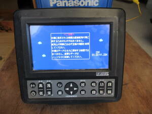 ■動画有 HONDEX HE-601GPⅡ 魚群探知機 魚探 DC11～15V ※通電確認済 ジャンク扱い 電源に難あり 5型ワイド 200kHz 中古 ホンデックス