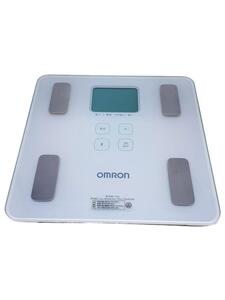 OMRON◆体重体組成計/カラダスキャン/HBF-228T/アプリ連携/オムロン/ホワイト