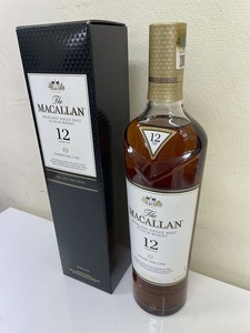 ★未開栓★ ザ マッカラン MACALLAN ウイスキー 12年 700mL 直接お渡し歓迎 AMK578451大