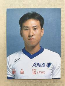 ★No.47 前田治（ANA）1988-89年カルビーサッカーカード★日本リーグ Jリーグ 日本代表 全日空 横浜フリューゲルス Fマリノス 帝京高校