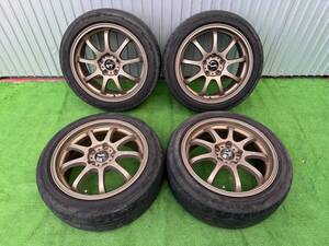  LM SPORT アルミホイール 17インチ 205/50R17 17X7 1/2J PCD114.3 5H 4本 セット。。。