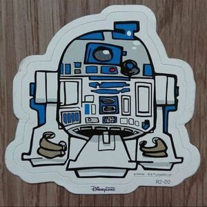 R2-D2 スターウォーズ STAR WARS ステッカー シール スター・ウォーズ 新品 アールツーディーツー かわいい 非売品 レア品