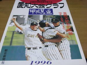 第78回全国高校野球選手権大会　愛知大会グラフ 甲子園への道　全記録1996　朝日新聞名古屋本社