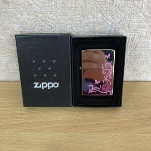ZIPPO Zippo ジッポ ジッポー 2007年 9月製 ミステリアスピンク オイルライター 喫煙具 喫煙グッズ コレクション 6 ホ 277