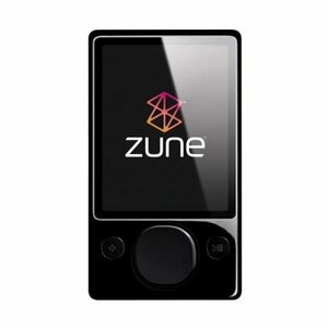 Zune 120 GB Video MP3 Player (Black) by Zune(中古品)