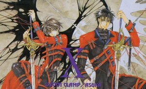 ★X(エックス)　CLAMP　ASUKA(あすか)★テレカ５０度数未使用vk_30