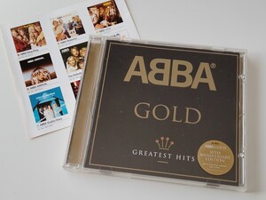 ABBA / GOLD GREATEST HITS 10th Anniversary Edition CD POLAR EU 517 007-2 02年アップデート盤,アバ,Mamma Mia,SOS,Chiquitita,Waterloo