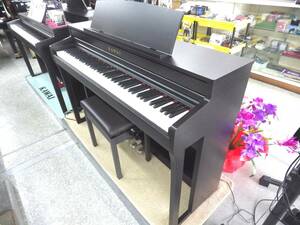 KAWAI カワイ　中古電子ピアノ　CA49R　ローズウッド調仕上げ　2020年製造　高低自在椅子付属