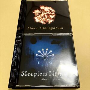 ☆美品☆ Aimer エメ / Sleepless Nights Midnight Sun 初回限定盤　CD+DVD 合体スリーブ付