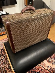 超軽量　GOYARD トランク　1960年代 ヴィンテージ アンティーク 鞄 ビンテージ