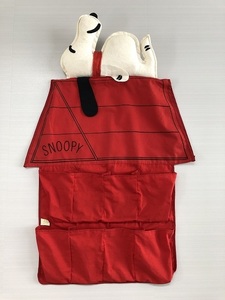 スヌーピー ヴィンテージ ドッグハウス ウォールポケット SHOE BAG USA 1970