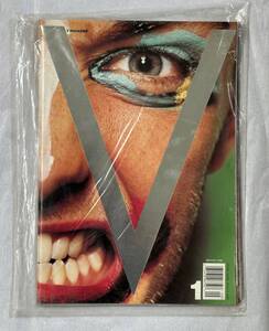 ■1999年 新品未開封 創刊号 V MAGAZINE US No.1 September/October, 1999 Premiere Issue AH MEN!