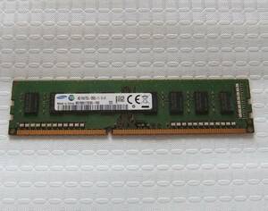 PC用メモリ SAMSUNG 4GB 1Rx8 PC3-12800U-11-13-A1 M378B5173EB0-YK0 4GB 中古 124