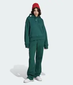 adidas キティ　スウェットセットアップ　グリーン　Lサイズ