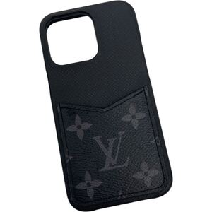 1円スタート〜 直営店購入 LOUIS VUITTON ルイヴィトン iPhone13Pro ケース エクリプス M81087