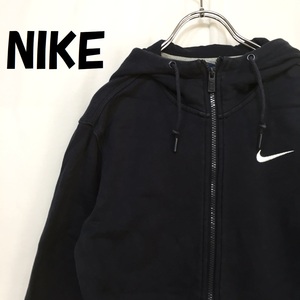 【人気】NIKE/ナイキ パーカー フード付き コットン100％ ネイビー サイズS/S3373