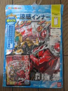 【新品】仮面ライダー涼感インナータンクトップ　綿100％　１００