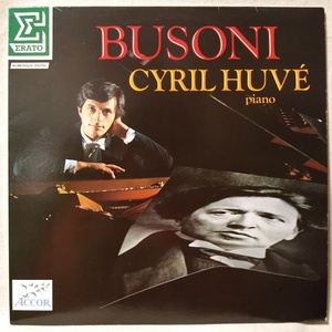 BUSONI FANTAISIE DE CHAMBRE SUR CARMEN de BIZET etc ★ PIANO:CYRIL HUVE★1986年 フランス盤★アナログ盤 [9260RP