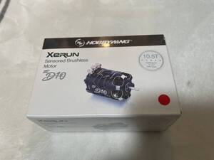 新品未開封　HOBBYWING XeRUN-D10 ブラシレスモーター 10.5T【1/10用】10.5T-レッド[30401135]