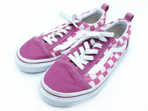 VANS バンズ V36CK ローカット スニーカー size21ｃｍ/ピンク ■■ ☆ ebc0 子供服