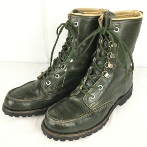 90s/BROWNING?★Kangaroo Featherweight Boot/ハンティングブーツ【6D/24.0程度　深緑/ダークグリーン】ビブラムソール　管No.YR40