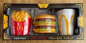 【送料込】マクドナルド エヴァンゲリオン フィギュア コラボ マック エヴァ