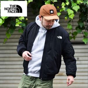 THE NORTH FACE ノースフェイス　インサレーション ボンバージャケット NY82334 INSULATION MA-1 ブラック 黒 Lサイズ　美品　23AW