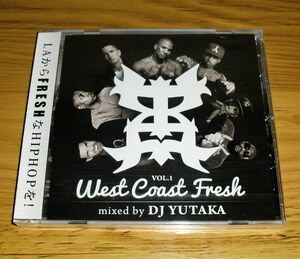 ◇新品未開封！CD DJ YUTAKA「West Coast Fresh Vol.1」