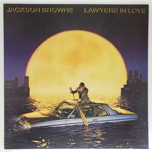 良盤屋 P-2703◆LP◆US 輸入盤 Classic Rock　ジャクソン・ブラウン　 Jackson Browne Lawyers In Love　　まとめて送料480