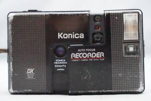 ☆動作未確認☆ コニカ レコーダー ヘキサノン 24㎜ F=1:4　KONICA REKORDER HEXANON 24 2 大人気のブラック 現状品 お見逃しなく