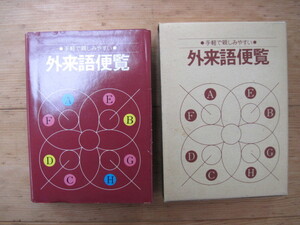 【本】『手軽で親しみやすい 外来語便覧』／ミヤケ商事／昭和58年4月15日初版発行