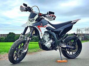 Drip Racing Products WR250X・R 黒樹脂 オリジナルシュラウド・ラジエターカバー付き