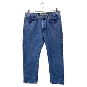 Wrangler デニムパンツ W35 ラングラー メキシコ製 コットン ブルー系 古着卸 アメリカ仕入 2410-394