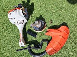 FS55RC スチール STIHL エンジンのみ 草刈機 刈払機 エンジン始動確認済み