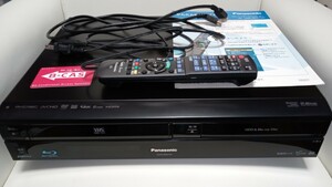 Panasonic パナソニック DMR-BR670V 2009年製 ビデオ VHS一体型レコーダー　HDD ブルーレイレコーダー リモコン付き 　中古品