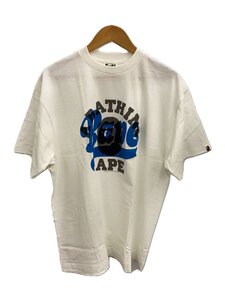 A BATHING APE◆Tシャツ/XL/コットン/WHT