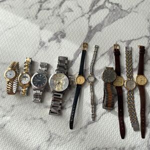 1円スタート　OMEGA SEIKO シチズン　ハミルトン　フェラガモ　ロンジン　腕時計　まとめ売り　セット　動作未確認　未検品