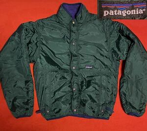 【希少】 90s Vintage 『雪なしタグ』　 patagonia REVERSIBLE GLISSADE JACKET パタゴニア パイル グリセード