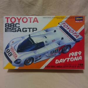 中袋未開封 プラモデル 車 カープラモデル トヨタ 88C imsa gtp デイトナ 1/24 ハセガワ TOYOTA