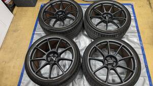 ★BMW M5(F90) RAYSボルクレーシングGT090 21インチ鍛造ホイール＋タイヤ275-285/30R21★4本セット美品