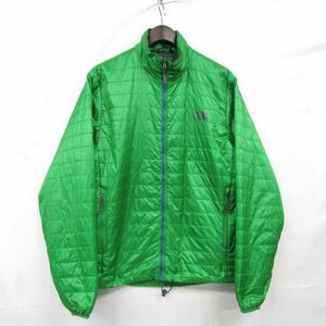 THE NORTH FACE サイズ S ノースフェイス 中綿 ジャケット スタンドカラー キルティング ライナー グリーン 古着 ビンテージ 3D0906