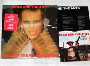 LP　ADAM AND THE ANTS/KINGS FOR THE WILD FRONTIER/EP付/JE37033