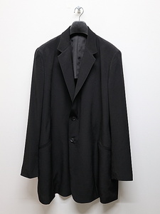 SALE30%OFF/Yohji Yamamoto・ヨウジヤマモト/TAタキシードクロス W-シングル2Bジャケット/BLK・3