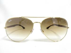 13412◆Ray-Ban レイバン RB3675 001/51 58□14 135 UKCA サングラス MADE IN ITALY 中古 USED